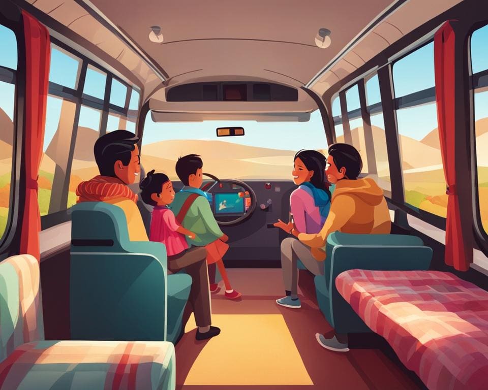 Busreizen met kinderen