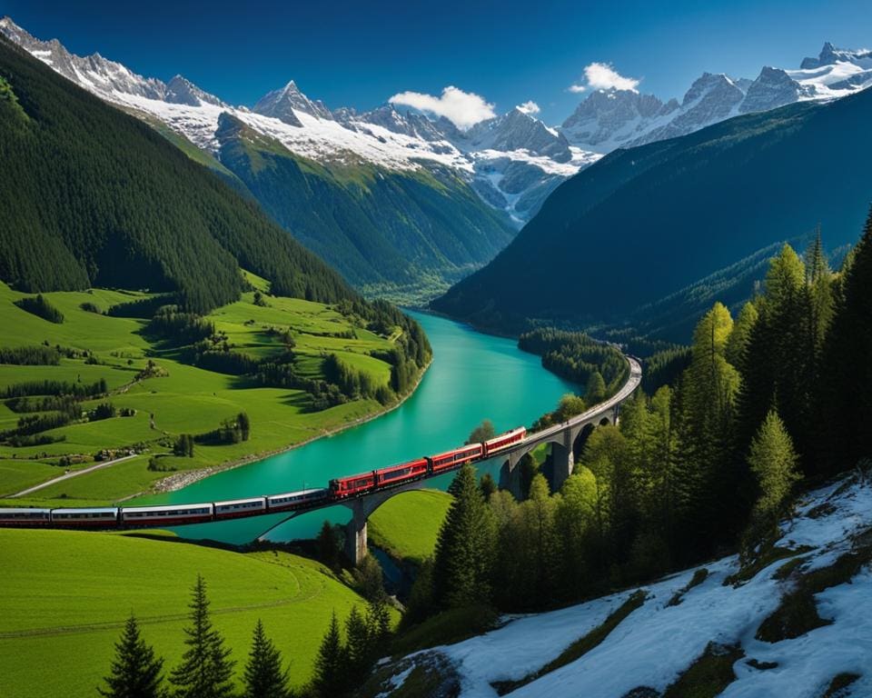 Mooiste treinroutes Europa