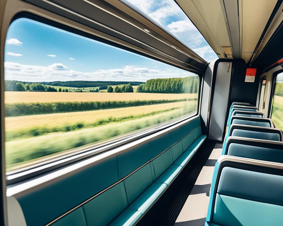 trein naar Parijs comfortabel reizen