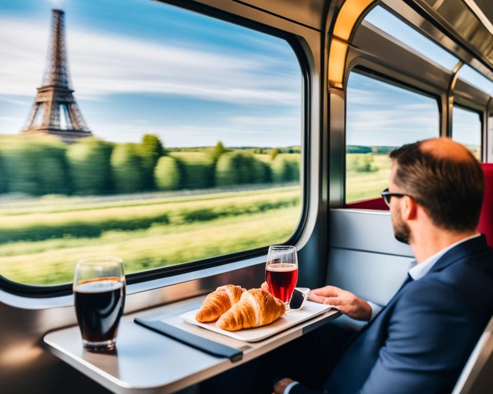 voordelen trein naar Parijs
