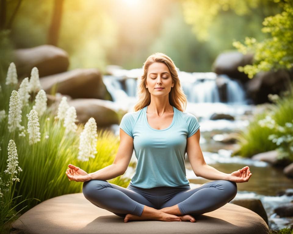 cortisol verlagen met yoga