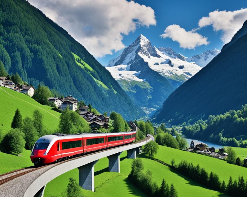 Trein Grindelwald naar Interlaken