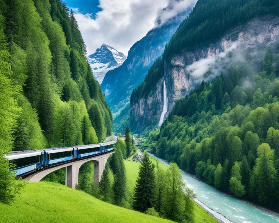 Trein Lauterbrunnen