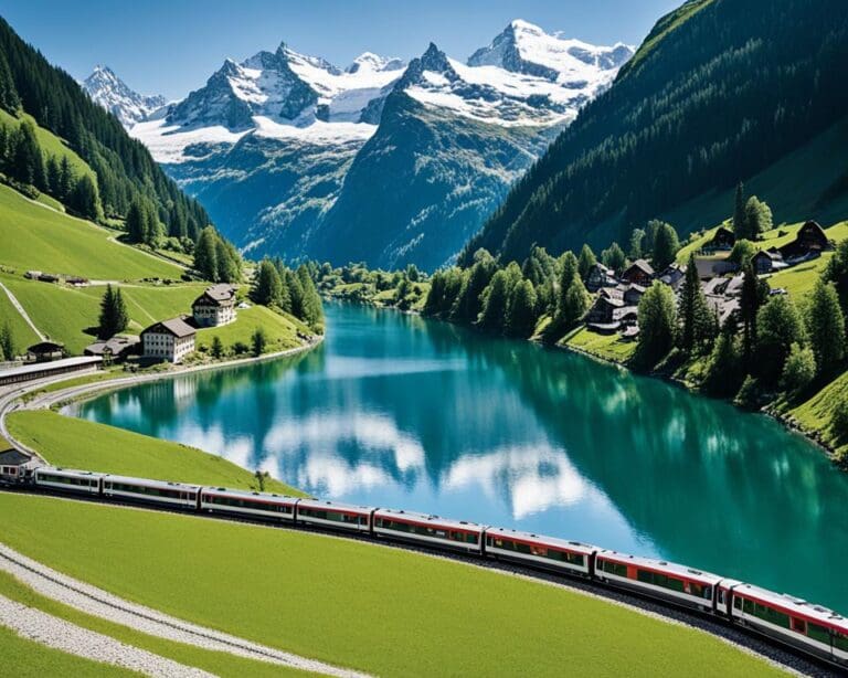 Trein St Moritz