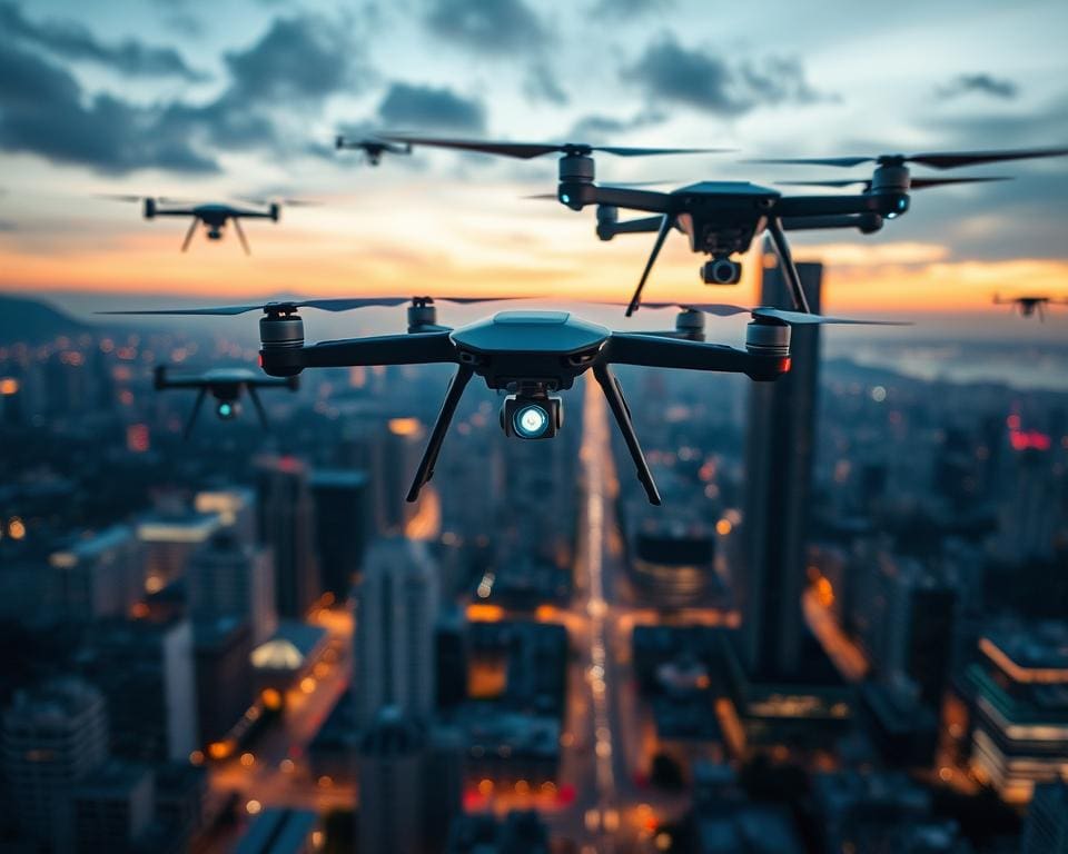 Drones voor veiligheidsdoeleinden